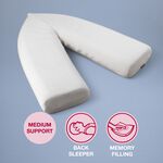 Dreamtime V-Shape Memory Foam Pillow