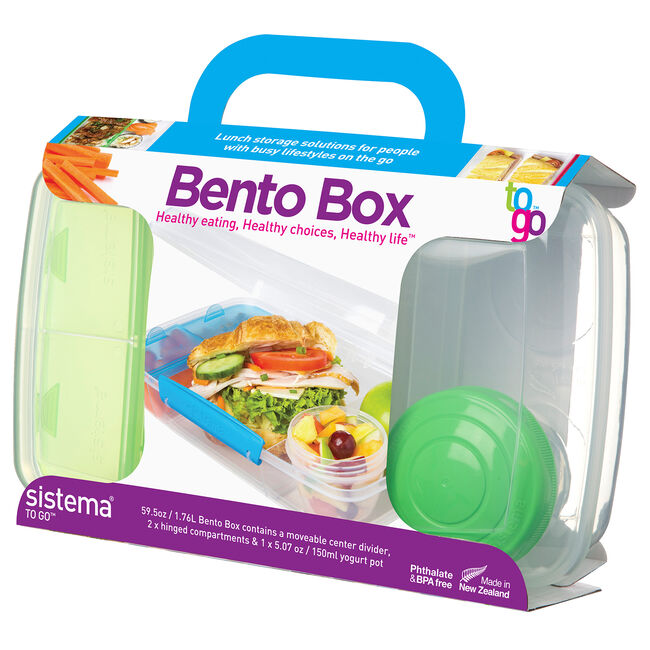 Sistema Bento 1.76L Lunch Box To Go