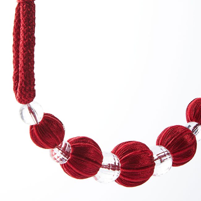 PARIS CABLE BALL RED Tie Back 