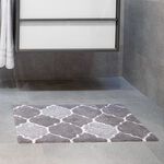 TRELLIS GREY 50x80 Bath Mat