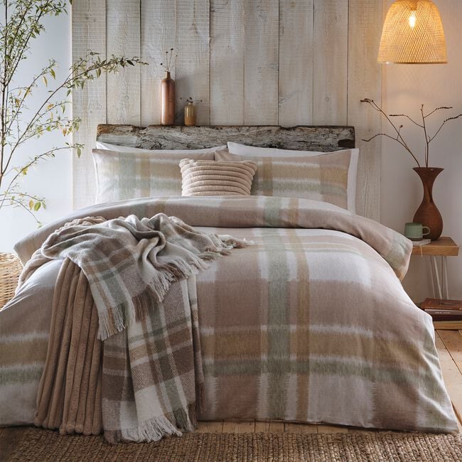 SINGLE DUVET COVER Appletree Hygge Verbier Natural