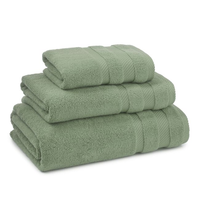 450GSM ZERO TWIST MOSS GREEN 50x90 Hand Towel