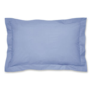 Luxury Percale Oxford Pillowcase Pair - Cornflower