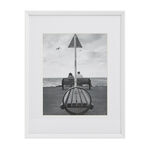 8x10" REINE WHITE Wood Bevelled Frame