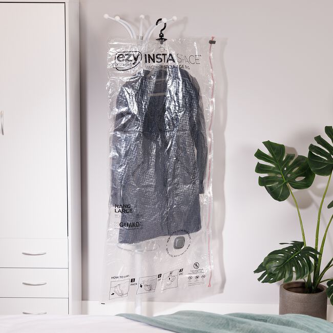 EZY STORAGE INSTA SPACE LARGE HANG VAC Bag  