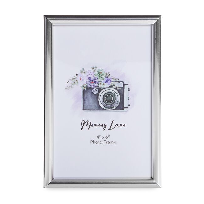 4X6 MEMORY LANE FRAME Silver