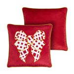 Christmas Bow Tree Cushion Cover 45cm x 45cm-2pack