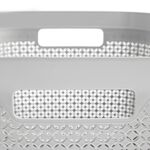 Ezy Mode 25L Open Basket Stone Grey