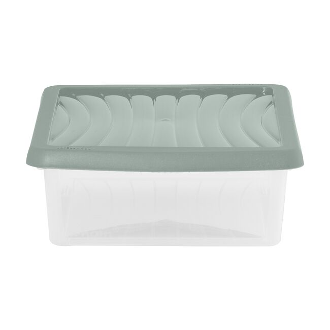 Wham 8L Green Lid Storage Box Set Of 3