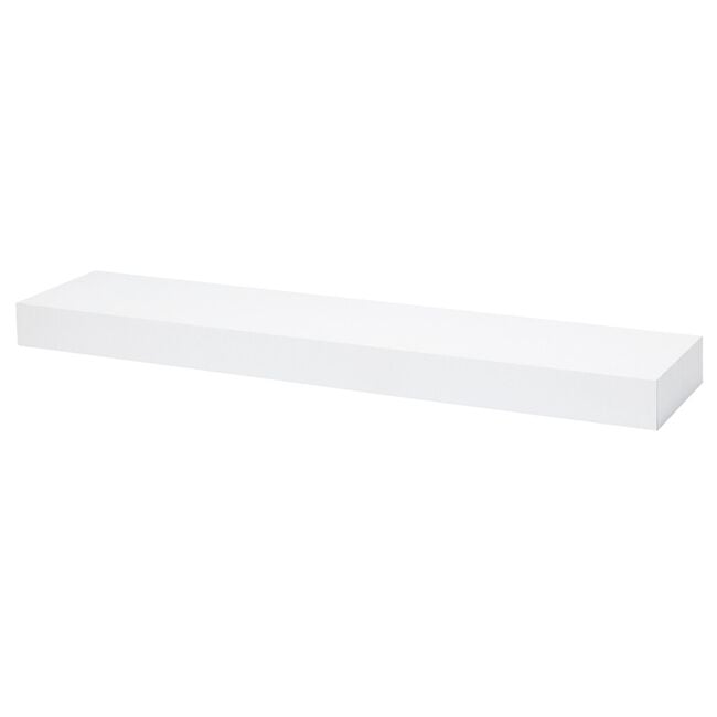 LED BATTERY OPERATED Wall Shelf White