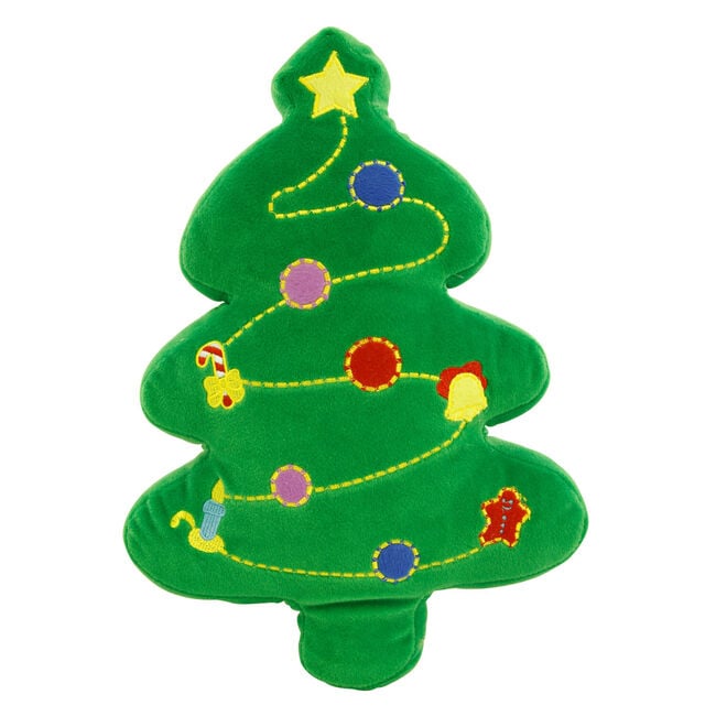 Christmas Tree Cushion 40cm - Green