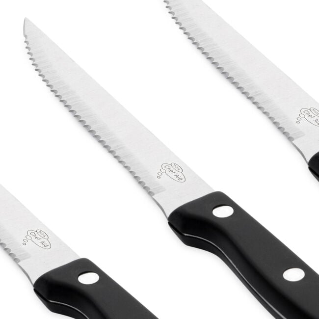 Chef Aid Steak Knives Set - 4 Piece