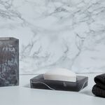 SALERNO SOAP DISH Black