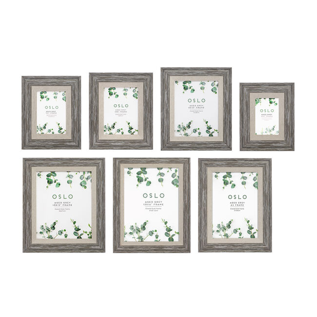 8x10 OSLO AGED GREY Frame 