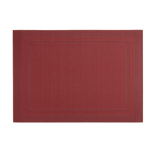 Interwoven Border Placemat Red