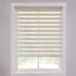 NIGHT & DAY IVORY 90x160 Roller Blinds