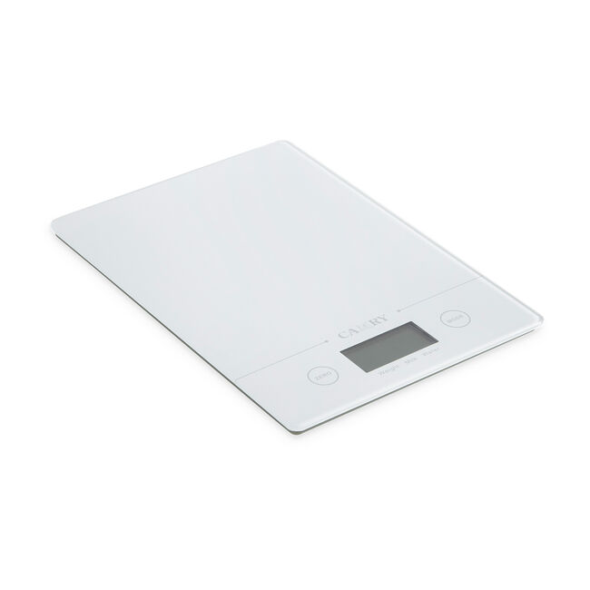 Camry White Rectangular Digital Kitchen Scale