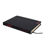 Concept A5 Black Ruled Journal w/ Elastic Closure