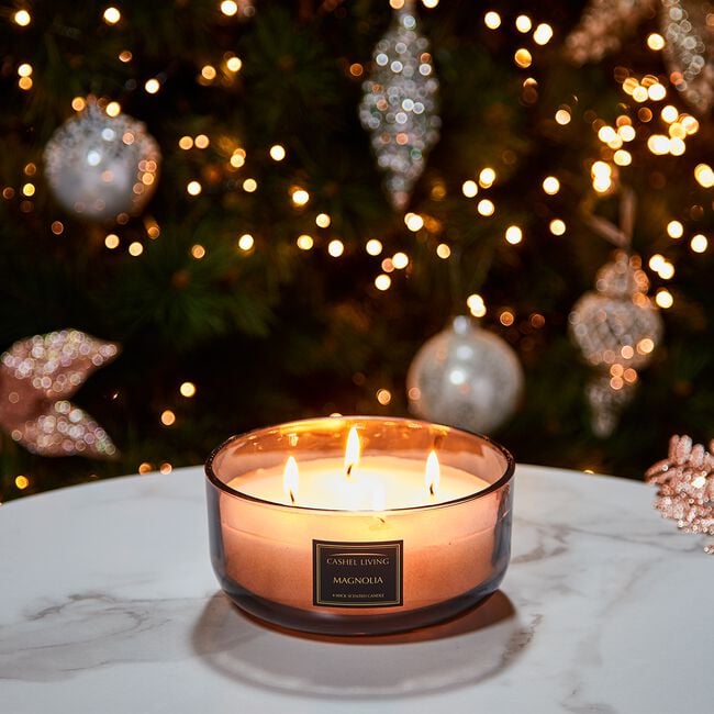 Cashel Living Magnolia 4 Wick Candle