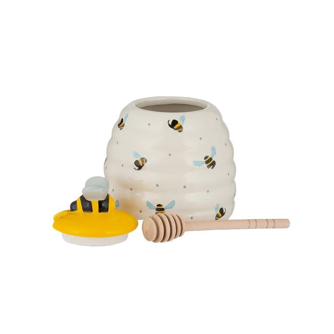 Price & Kensington Sweet Bee Honey Pot & Drizzler 