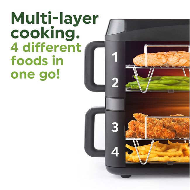 Salter Verticook View 9L Dual Air Fryer 