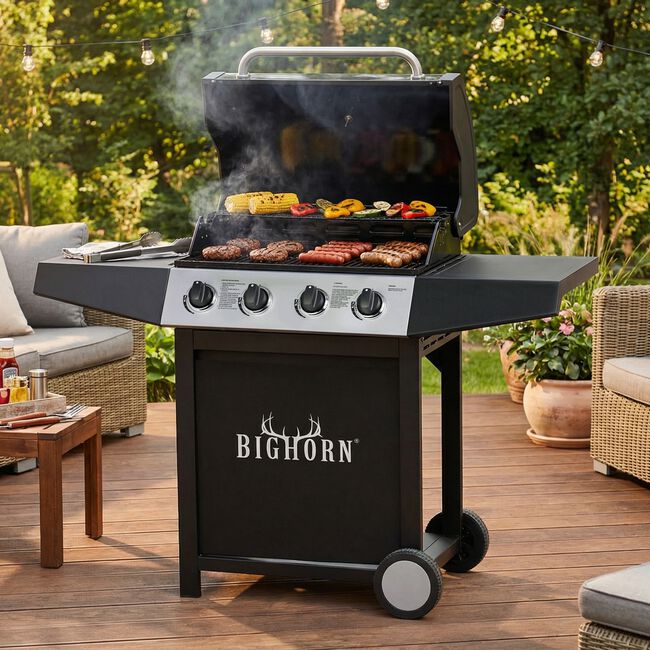 Bighorn Classic 4 Burner Gas BBQ
