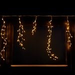 336 Warm White Micro LED Icicle String Lights