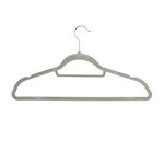 Skinny Velvet Hangers 10 Pack Grey