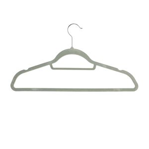 Skinny Velvet Hangers 10 Pack Grey
