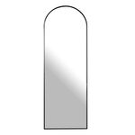 Studio Nova Full Length Black Mirror With Stand