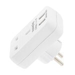 Stylectrix USB Travel Adaptor