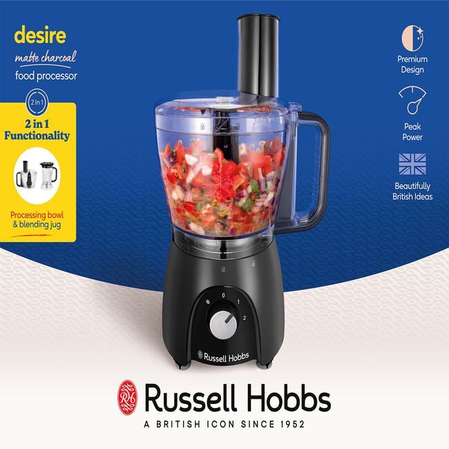 Russell Hobbs Desire 600W Food Processor