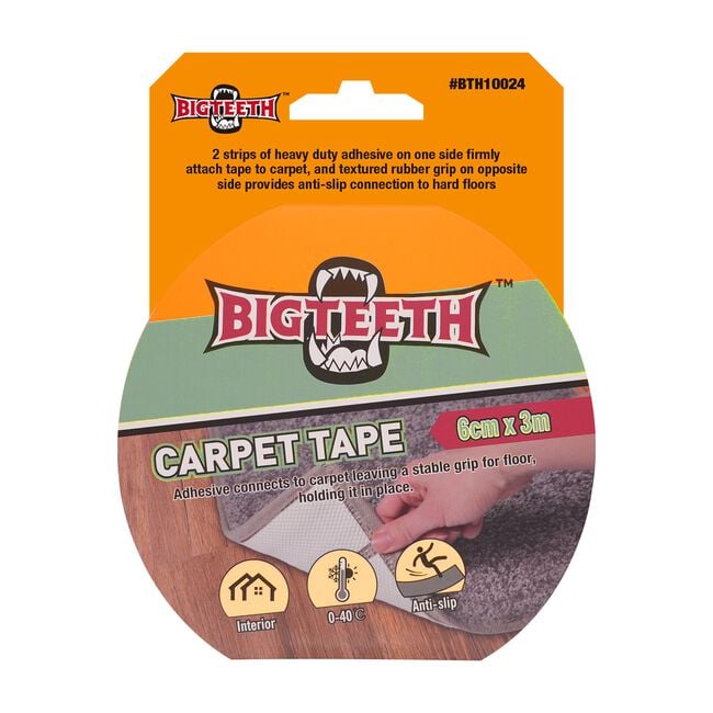 Big Teeth Carpet & Rug Grip Tape