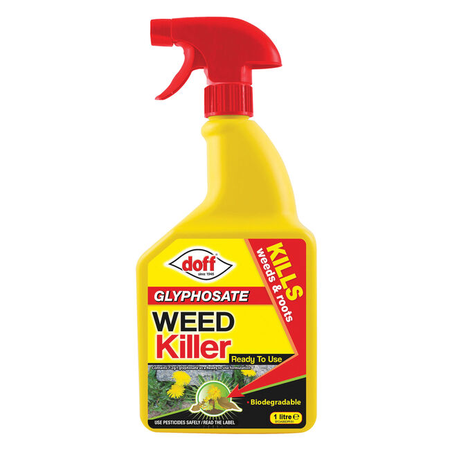 Doff 1L Glyphosate Weed Killer  