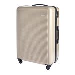 Large Lightweight Hardshell Luggage - Champagne