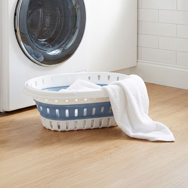 Collapsible 50L Laundry Basket