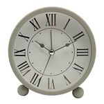 TABLE ALARM CLOCK Cream 11cm