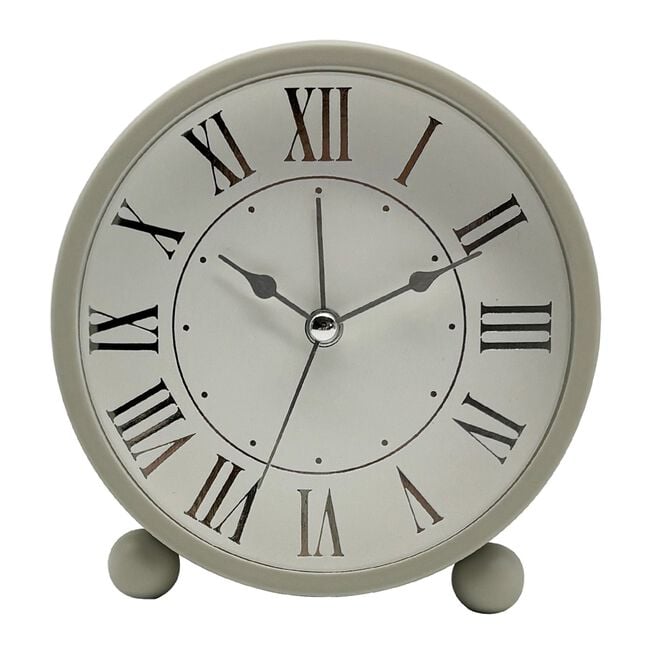 TABLE ALARM CLOCK Cream 11cm