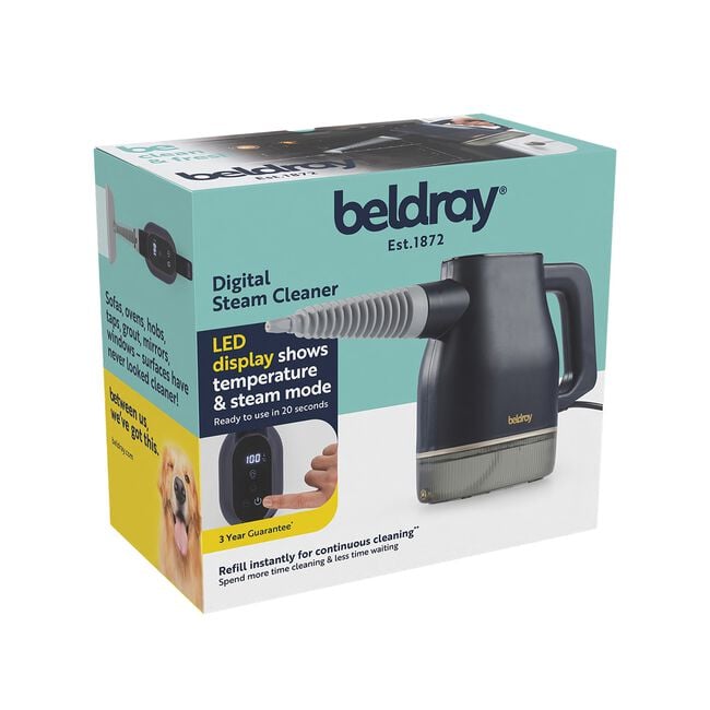 Beldray Digital Steam Cleaner