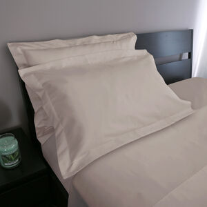 Oxford 500 Threadcount Cotton Pillowcase Pair