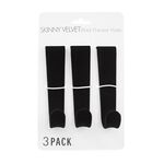 Skinny Velvet 3Pk Black Overdoor Hooks