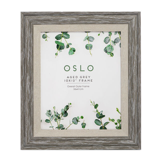 8x10 OSLO AGED GREY Frame 