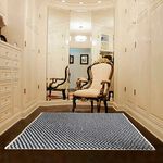 Sahara Doormat 60x110cm - Ivory & Charcoal