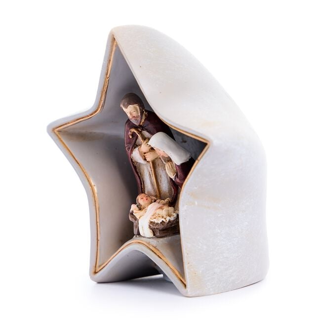 Light Up Christmas Star Nativity Decoration