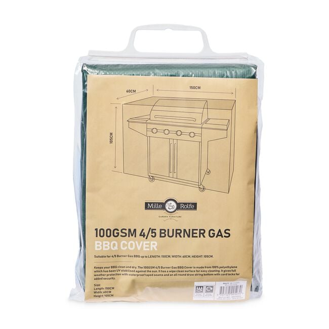 100GSM 4/5 Burner Gas BBQ cover