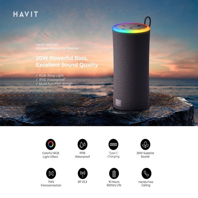 Havit Waterproof Bluetooth Speaker