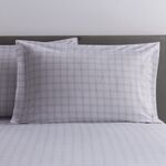 Harrison Oxford Pillowcase Pair - Grey
