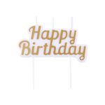 PME Happy Birthday Candle