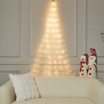 224 LED Wall Silhouette Christmas Tree Lights