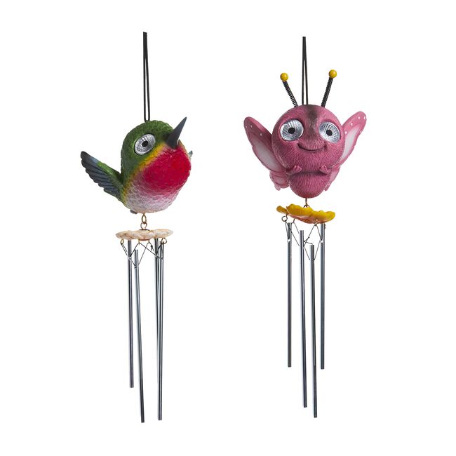 Solar Garden Light Wind Chime